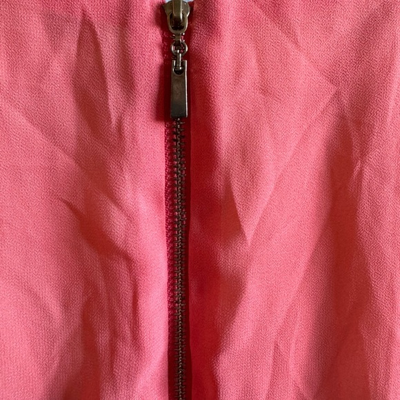 Papaya cream n peach sleeveless dress small - Picture 4 of 6